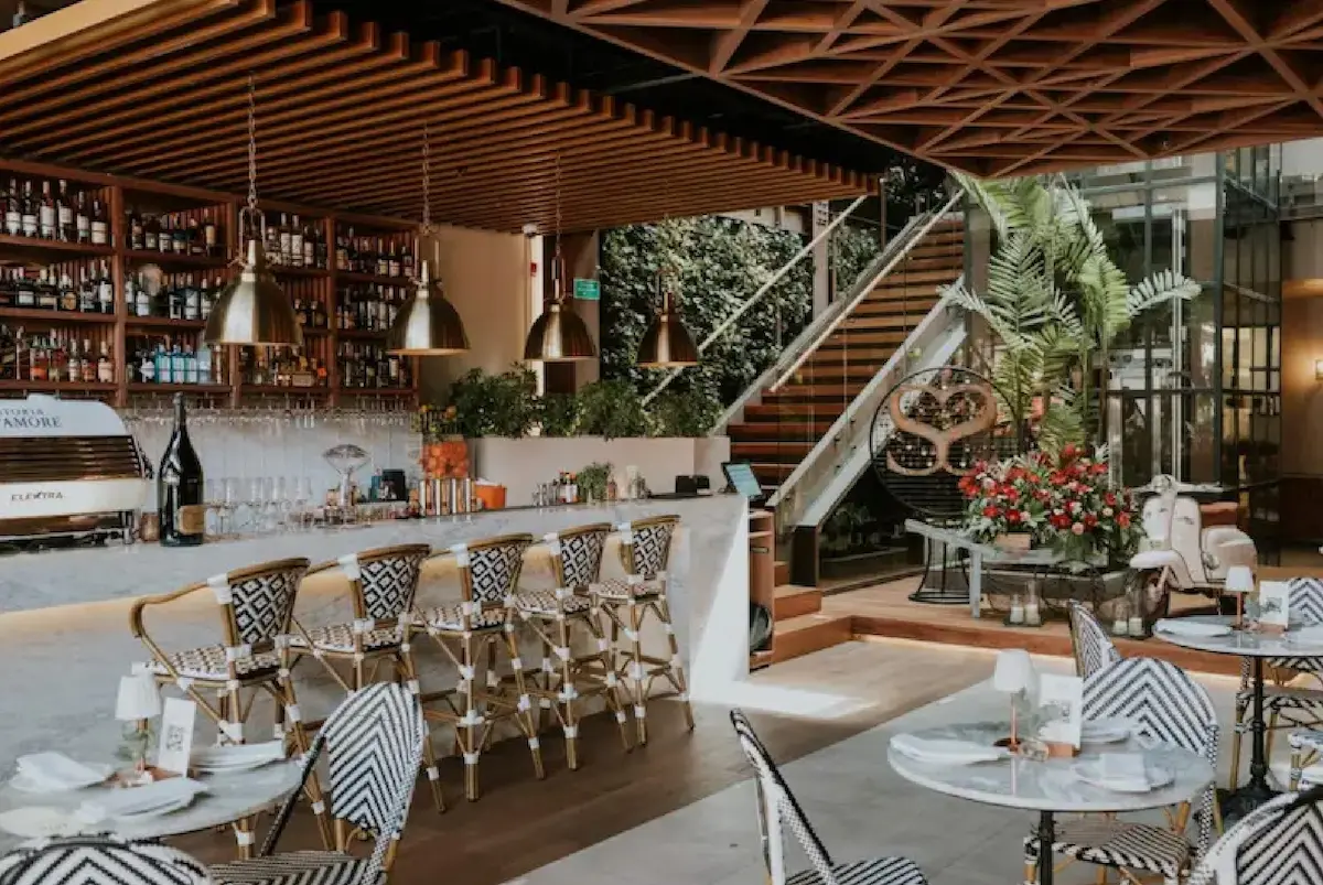 Vista a la ciudad desde Utōpia