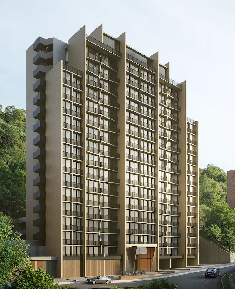 Render exterior Utopia torre 1